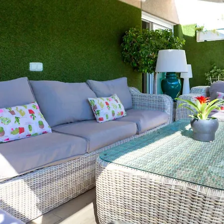 Amazing Rooftop, 70 M Terrace,pool,beach,parking * 말라가