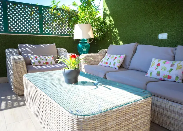 Apartamento Amazing Rooftop, 70 M Terrace,pool,beach,parking