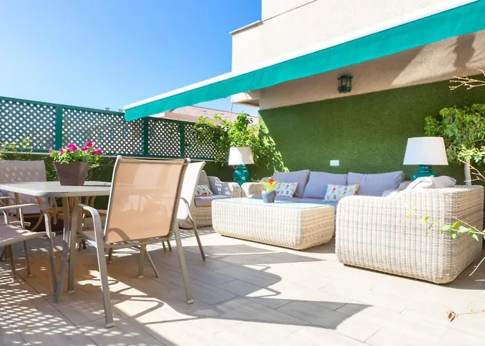 Apartamento Amazing Rooftop, 70 M Terrace,pool,beach,parking Málaga