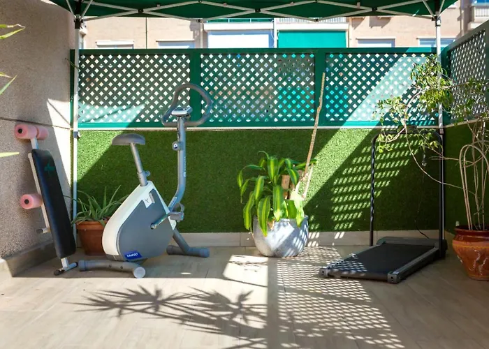 Amazing Rooftop, 70 M Terrace,pool,beach,parking Apartamento *